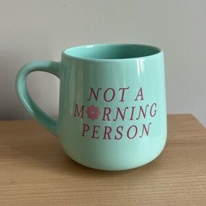 Brand new Coco + Lola "Not a Morning Person" mug